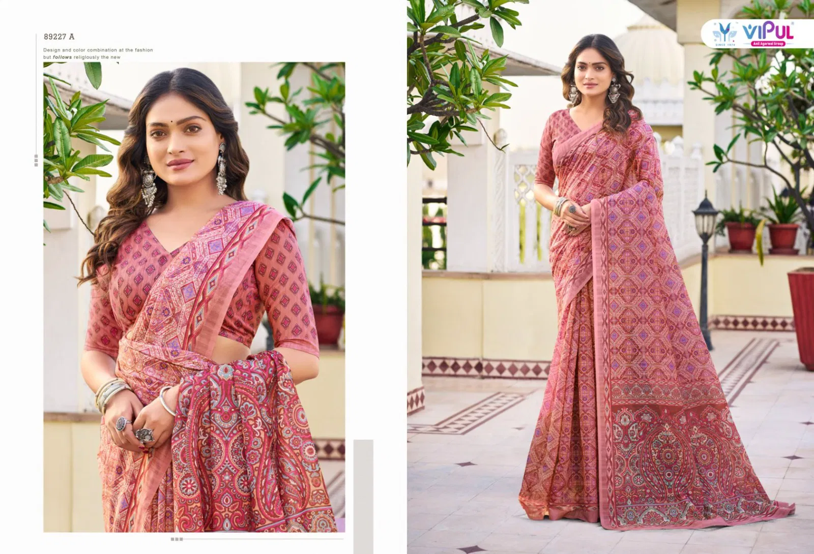 Pratiksha By Vipul Cotton Daily Wear Saree Wholesale Shop In Surat